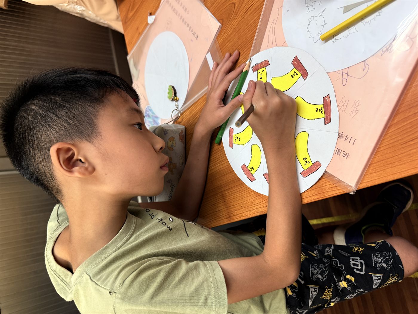 三年級動畫製作角色繪製