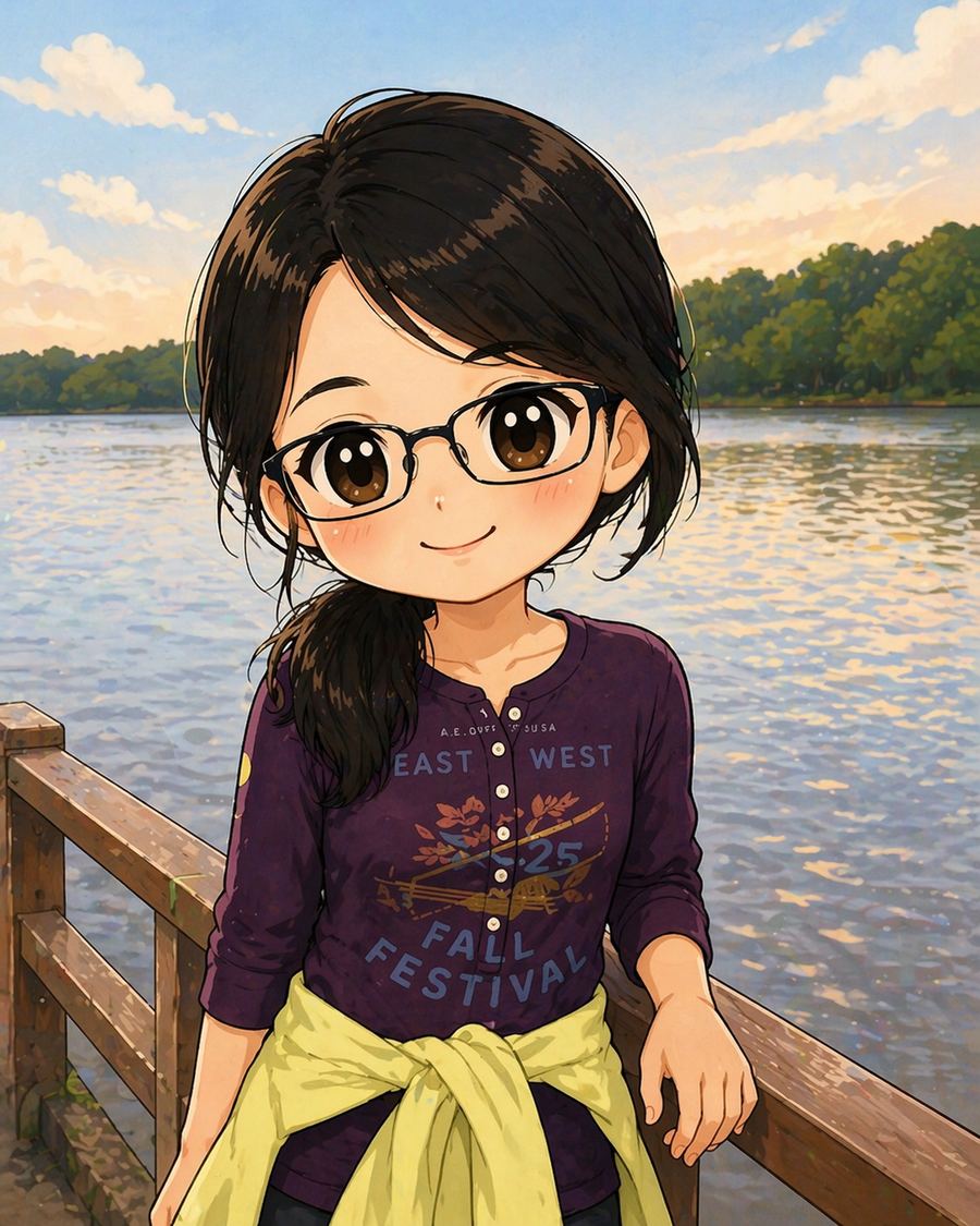 呂佳蓉老師Q版頭像